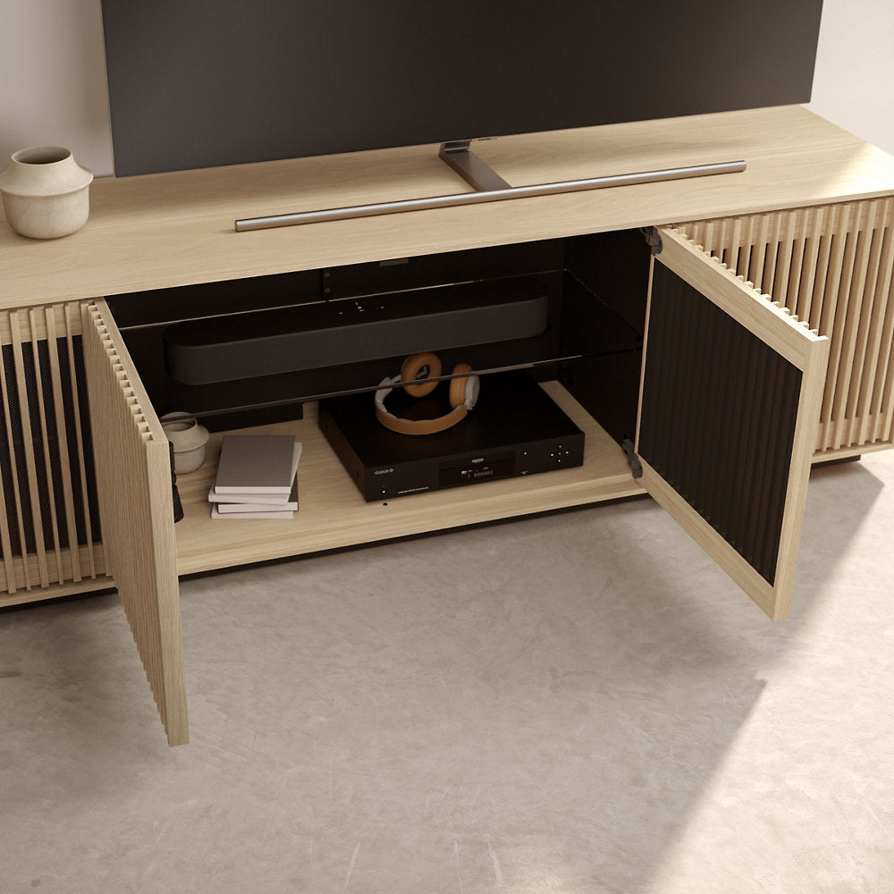Profile 4-Door Media Storage Cabinet