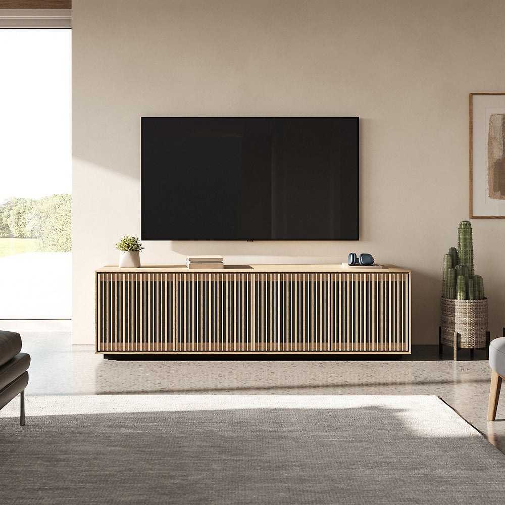 Profile 4-Door Media Storage Cabinet