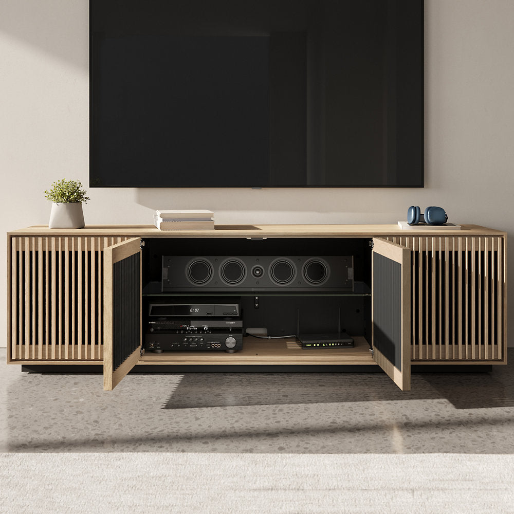 Profile 4-Door Media Storage Cabinet