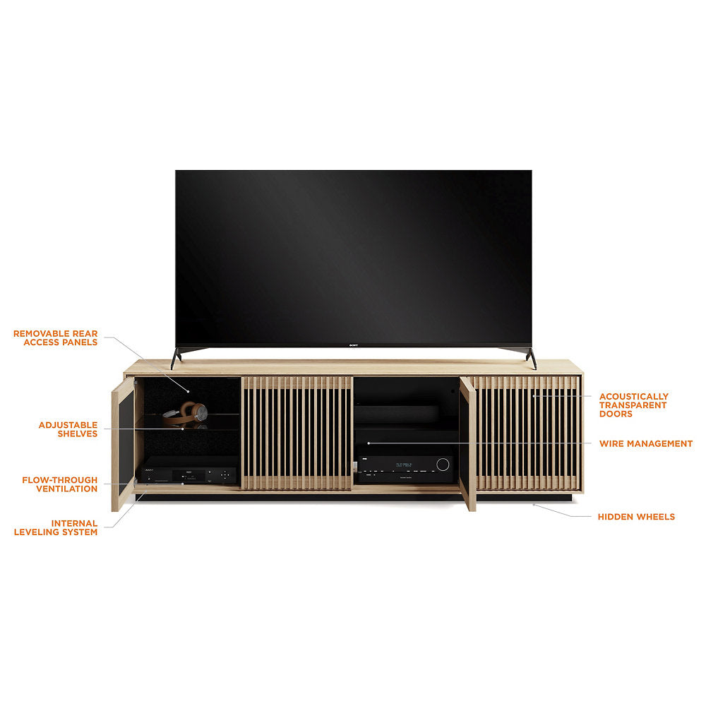 Profile 4-Door Media Storage Cabinet