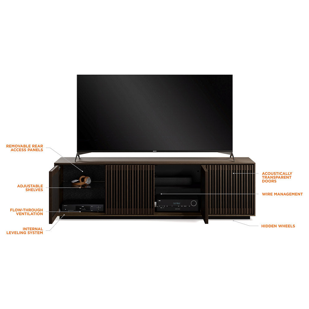 Profile 4-Door Media Storage Cabinet