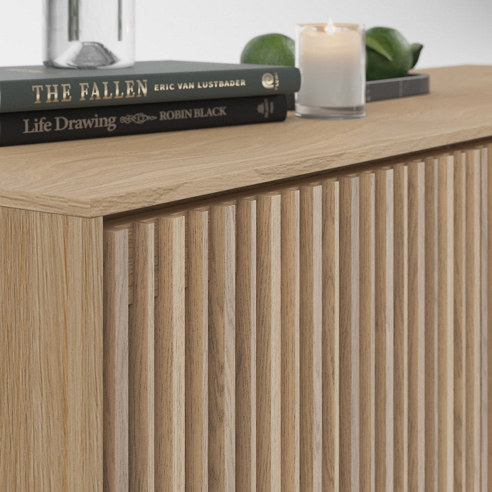 Profile 3-Door Media Storage Console