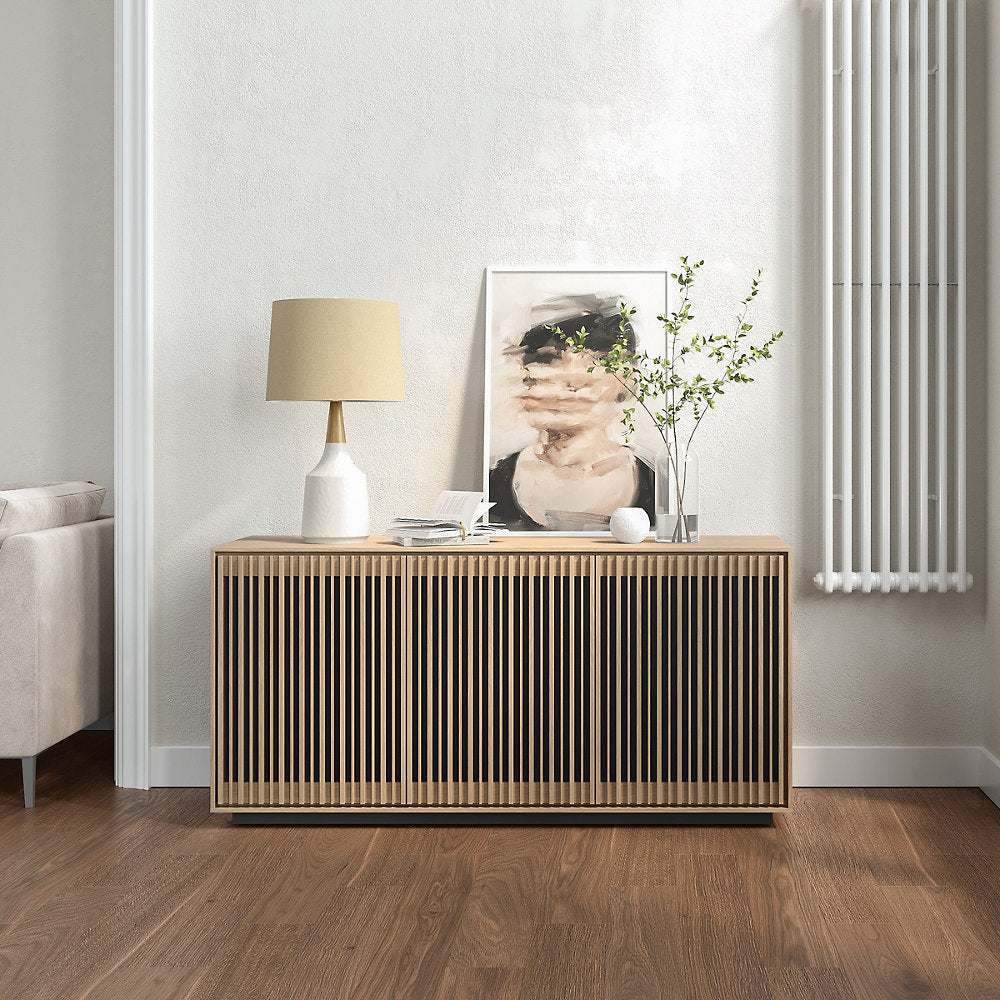 Profile 3-Door Media Storage Console