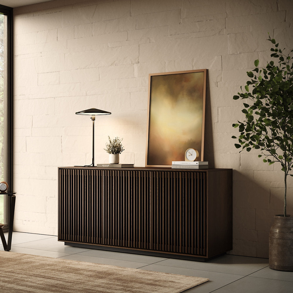 Profile 3-Door Media Storage Console