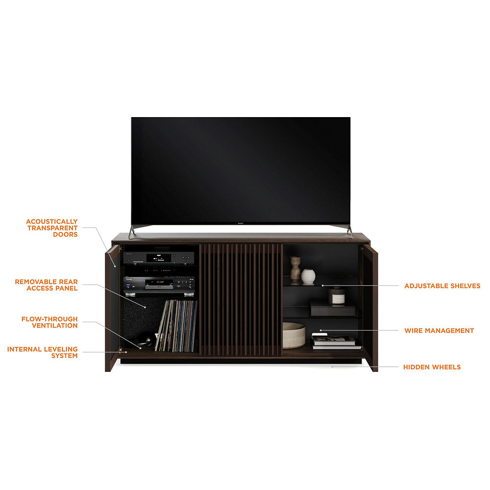 Profile 3-Door Media Storage Console