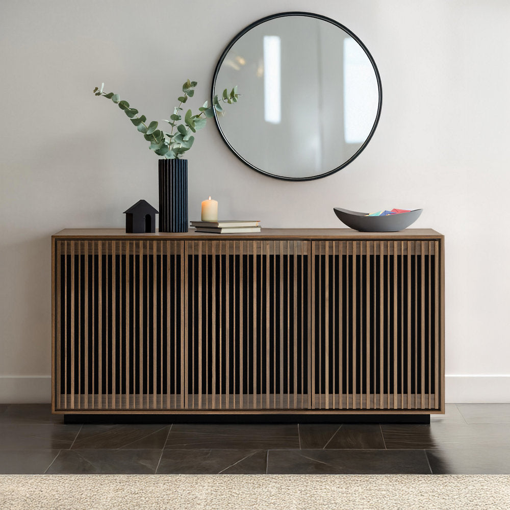 Profile 3-Door Media Storage Console