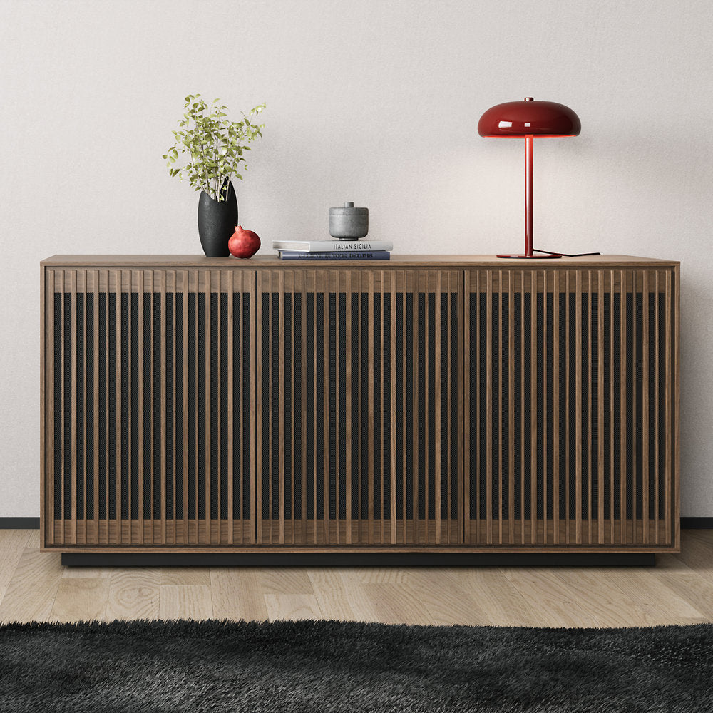 Profile 3-Door Media Storage Console