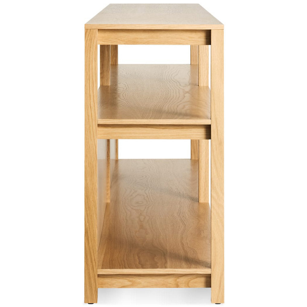 Open Plan Long and Low Bookcase
