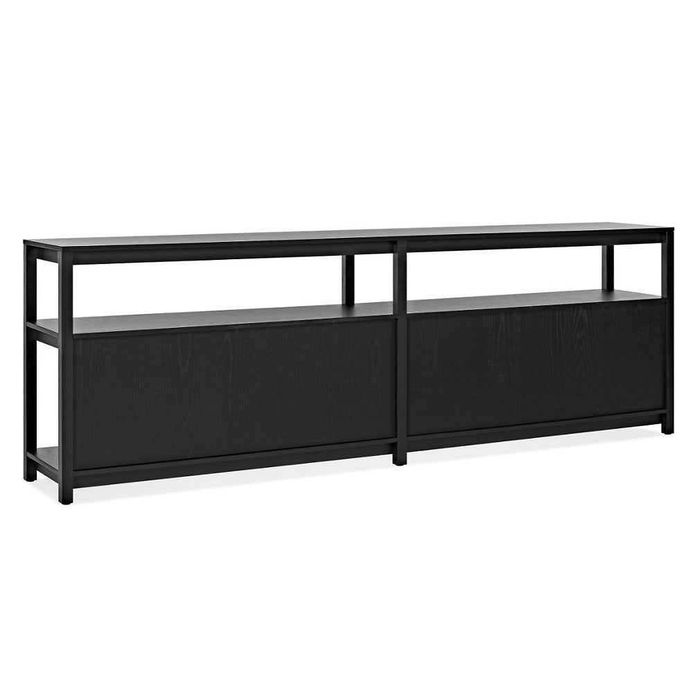 Open Plan Long and Low Bookcase