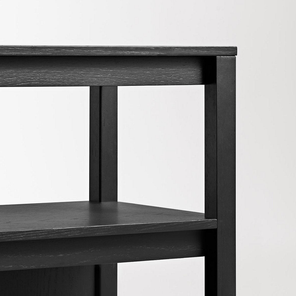 Open Plan Long and Low Bookcase