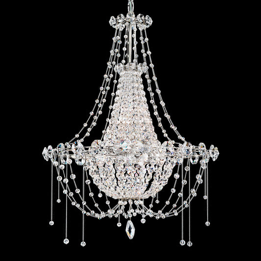 Cascading Crystal Basket Chandelier / Default Title